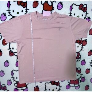 2000s skater champion peach tshirt‎